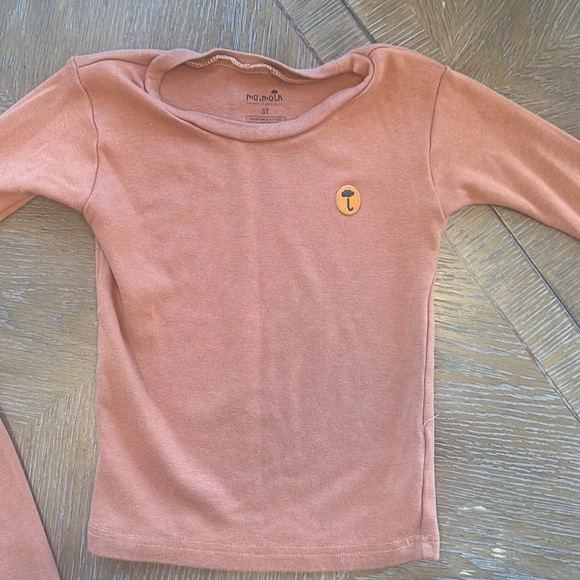 Long Sleeve long Pant Set Brown - Picture 4 of 7